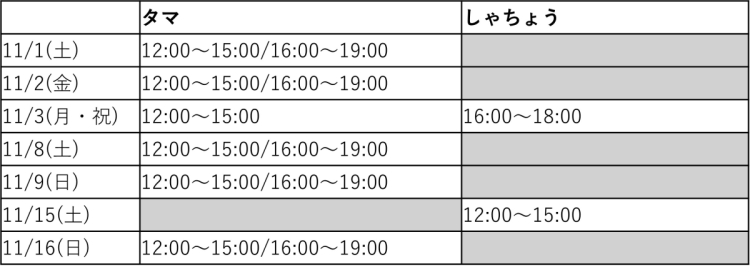 致參加攝影會的各位(事前票製)